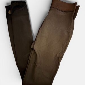 NWOT Women’s Stirrup Fleece Lined Black Legging Tights, XXL